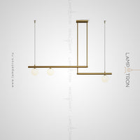 BARRA Long lighting fixture