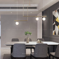 BARRA Long lighting fixture