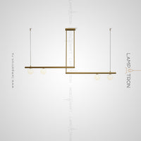 BARRA Long lighting fixture