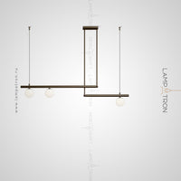BARRA Long lighting fixture