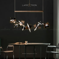 BERGAMO Long lighting fixture