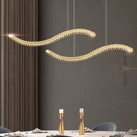 BERTOLDA W DUO Long lighting fixture