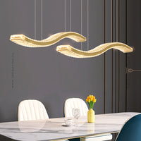 BERTOLDA W DUO Long lighting fixture