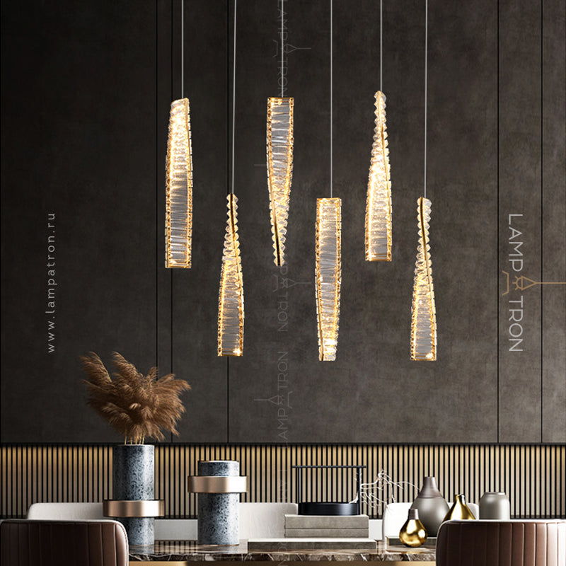 BERTOLDA X COMBO Cascade lighting fixtures