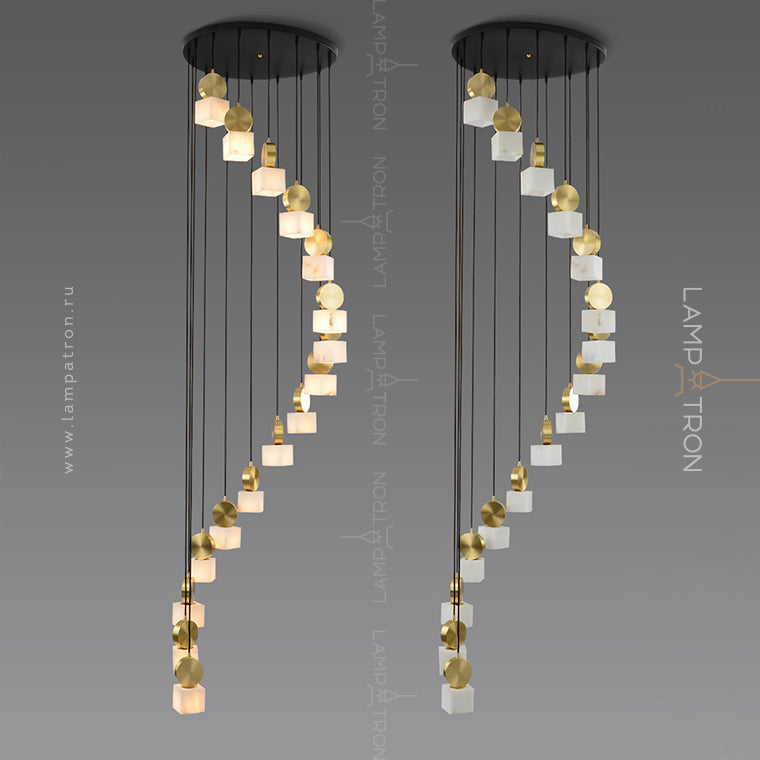 BRIXEN Cascade lighting fixtures