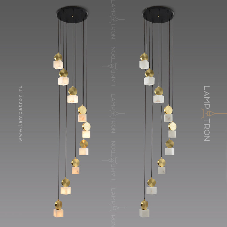 BRIXEN Cascade lighting fixtures