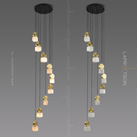 BRIXEN Cascade lighting fixtures