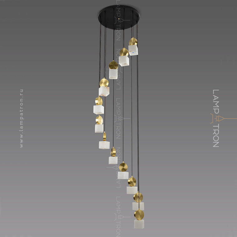 BRIXEN Cascade lighting fixtures