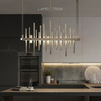 CARBON Long lighting fixture