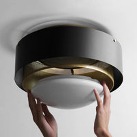 CASING C. Ceiling light fixture