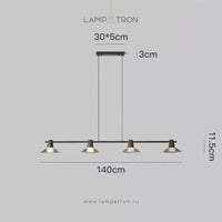 CICLA LONG Long lighting fixture