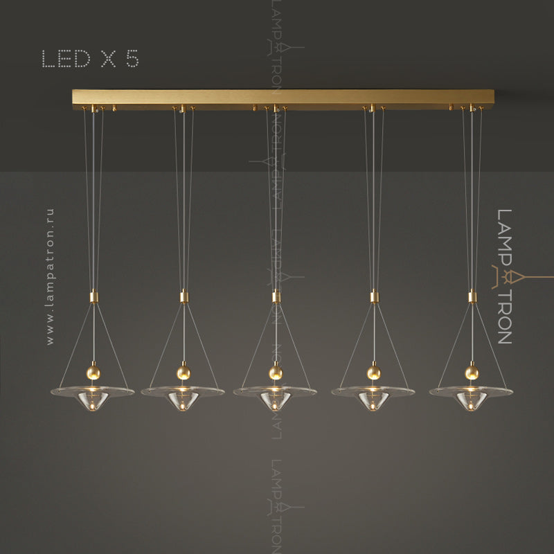 CLEPSYDRA B COMBO Cascade lighting fixtures