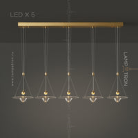 CLEPSYDRA B COMBO Cascade lighting fixtures