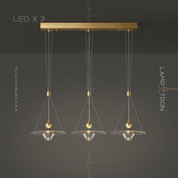 CLEPSYDRA B COMBO Cascade lighting fixtures