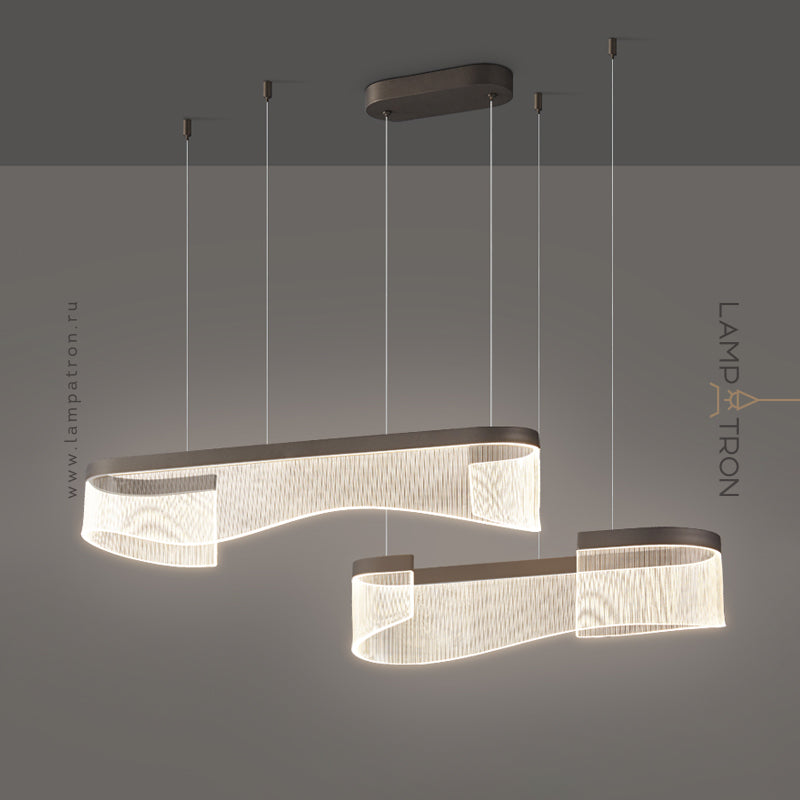 DANELIUS DUO Long lighting fixture