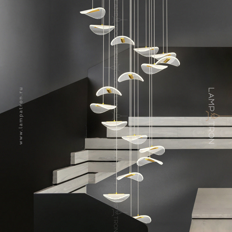 DELFINA Cascade lighting fixtures