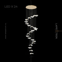 DELFINA Cascade lighting fixtures