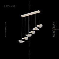 DELFINA Cascade lighting fixtures