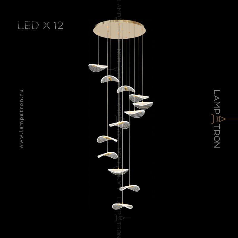 DELFINA Cascade lighting fixtures