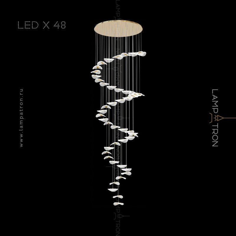 DELFINA Cascade lighting fixtures