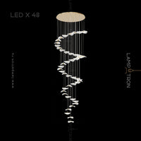 DELFINA Cascade lighting fixtures