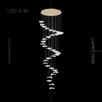 DELFINA Cascade lighting fixtures