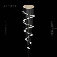 DELFINA Cascade lighting fixtures