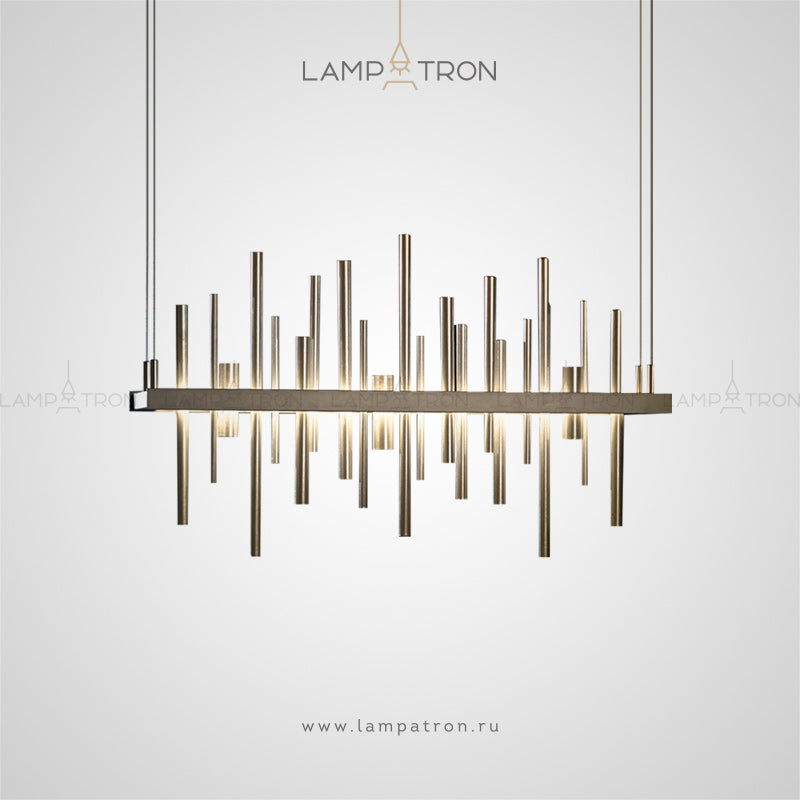 CARBON Long lighting fixture