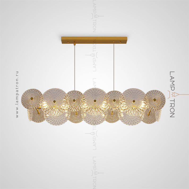 CLARA L Long lighting fixture