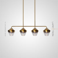 CLOVE B Long lighting fixture