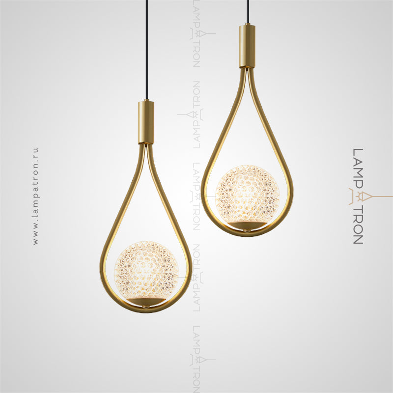 HOOP DROP LUX Pendant light