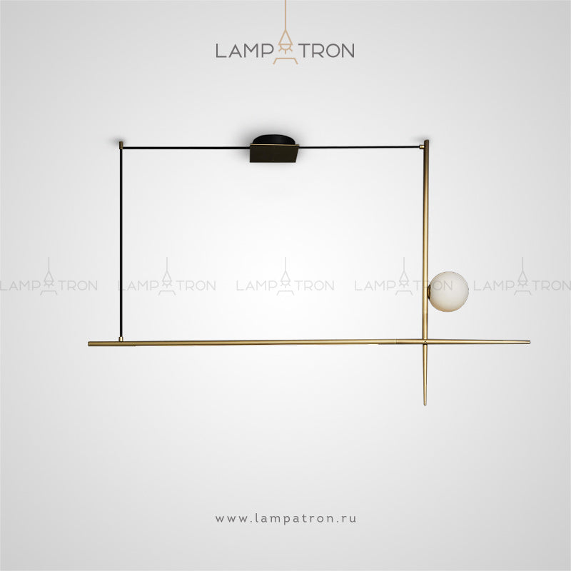 INGA Long lighting fixture