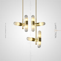 LIESEL COMBO Cascade lighting fixtures