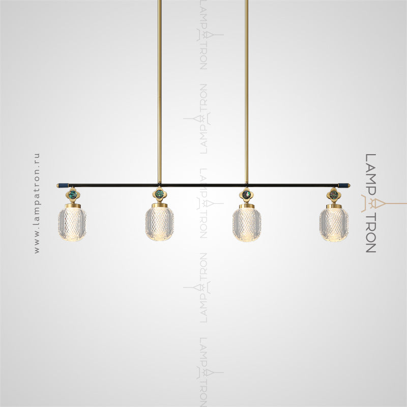 LUARA LONG B Long lighting fixture