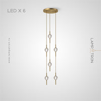 PARLY COMBO Cascade lighting fixtures