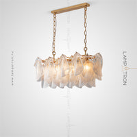 VIOLETTA L Long lighting fixture