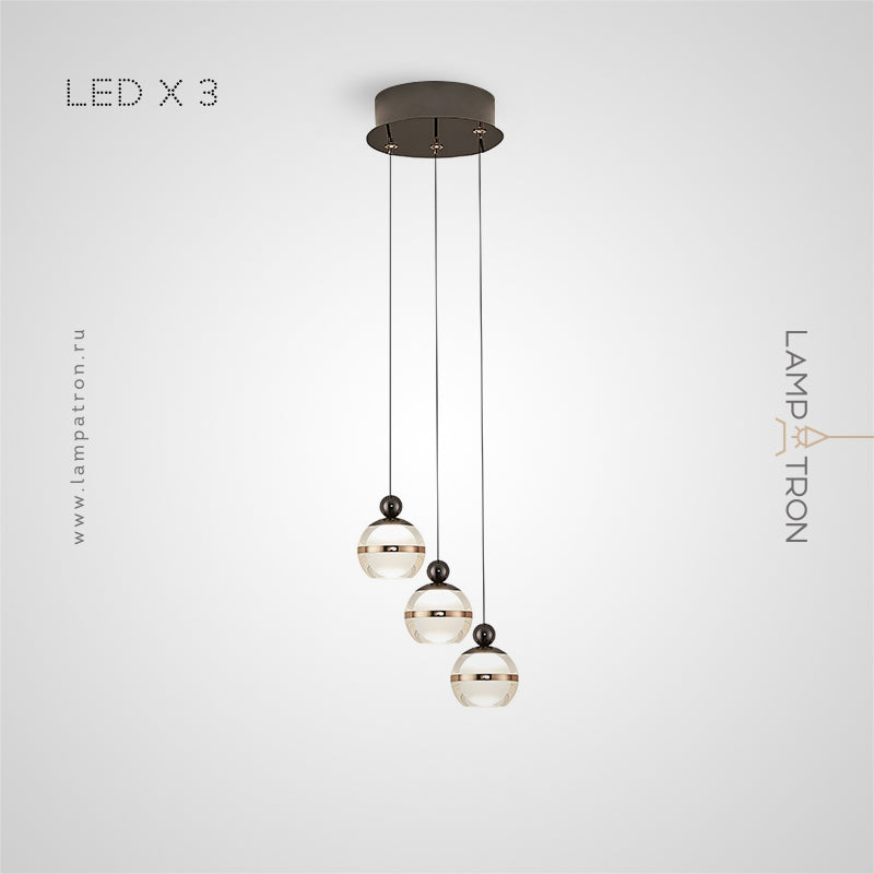 ELVARD COMBO Cascade lighting fixtures