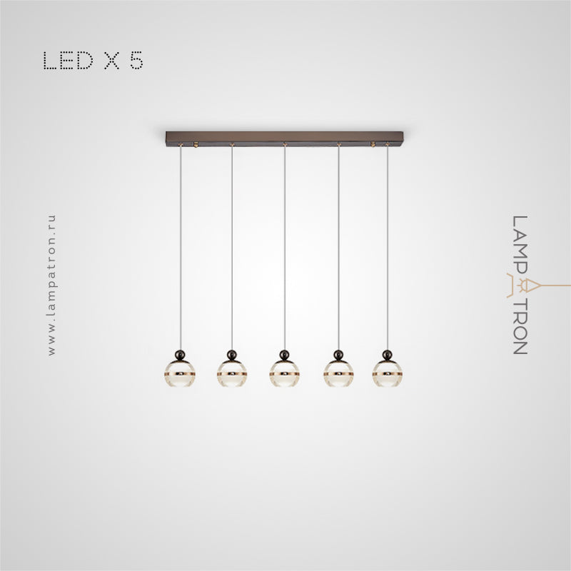 ELVARD COMBO Cascade lighting fixtures