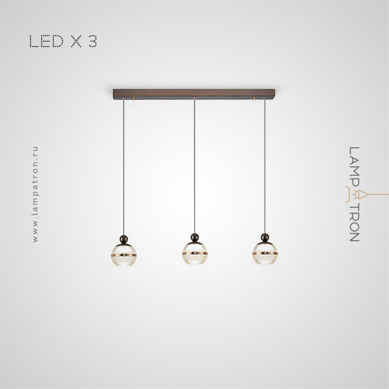 ELVARD COMBO Cascade lighting fixtures