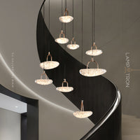 EVIAN MORE Cascade lighting fixtures