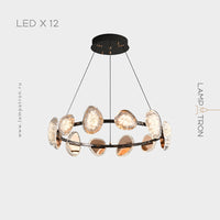 EVIAN RING Ring lighting fixture