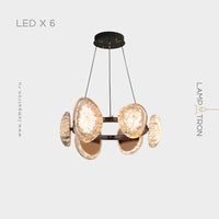 EVIAN RING Ring lighting fixture