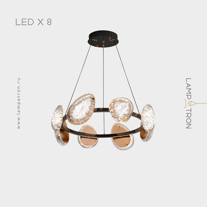 EVIAN RING Ring lighting fixture