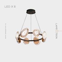 EVIAN RING Ring lighting fixture