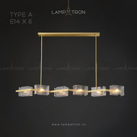 FABIOLA LONG Long lighting fixture