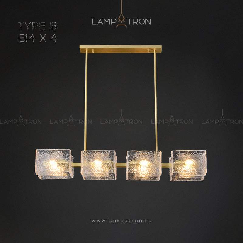 FABIOLA LONG Long lighting fixture