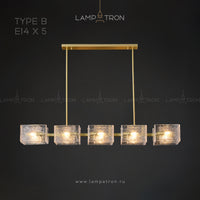 FABIOLA LONG Long lighting fixture