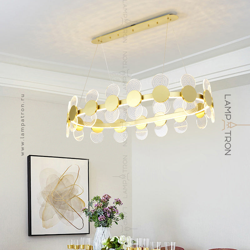 GEMMA LONG Long lighting fixture