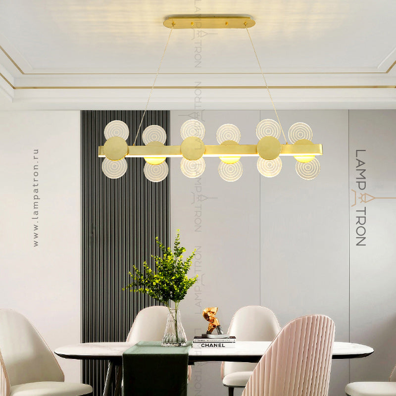 GEMMA LONG Long lighting fixture