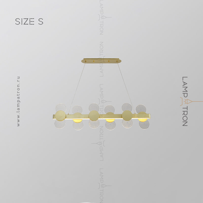 GEMMA LONG Long lighting fixture